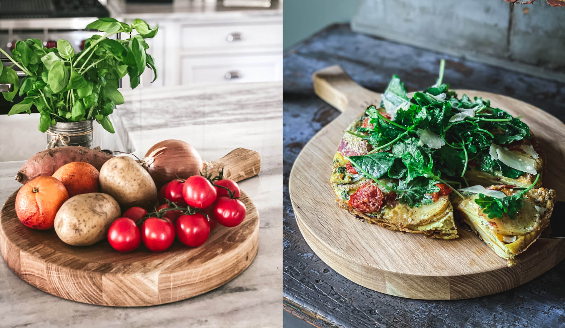 Shop Tam Fam | etúHOME’s Italian Frittata with Blood Orange Vinaigrette