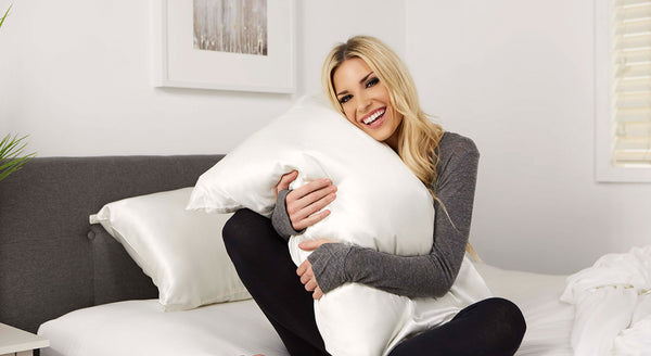 Blissy silk pillowcase deal banner showing 50 percent off