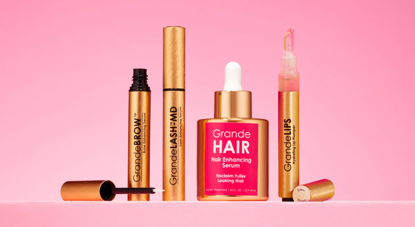 Grande Cosmetics lash serum banner