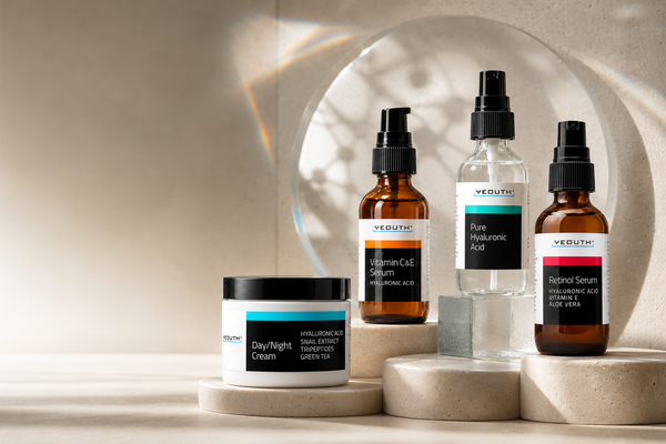 Yeouth Skincare deal banner showing up to 60 percent off